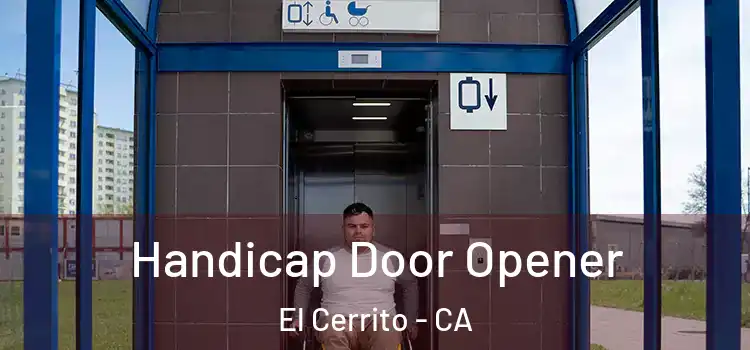  Handicap Door Opener El Cerrito - CA